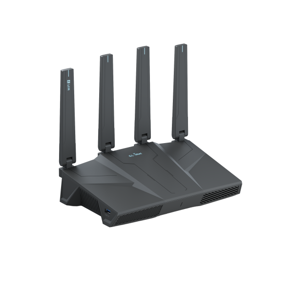 GL.iNet Flint 3e GL-BE6500 Wi-Fi 7 роутер з 5 портами 2.5G
