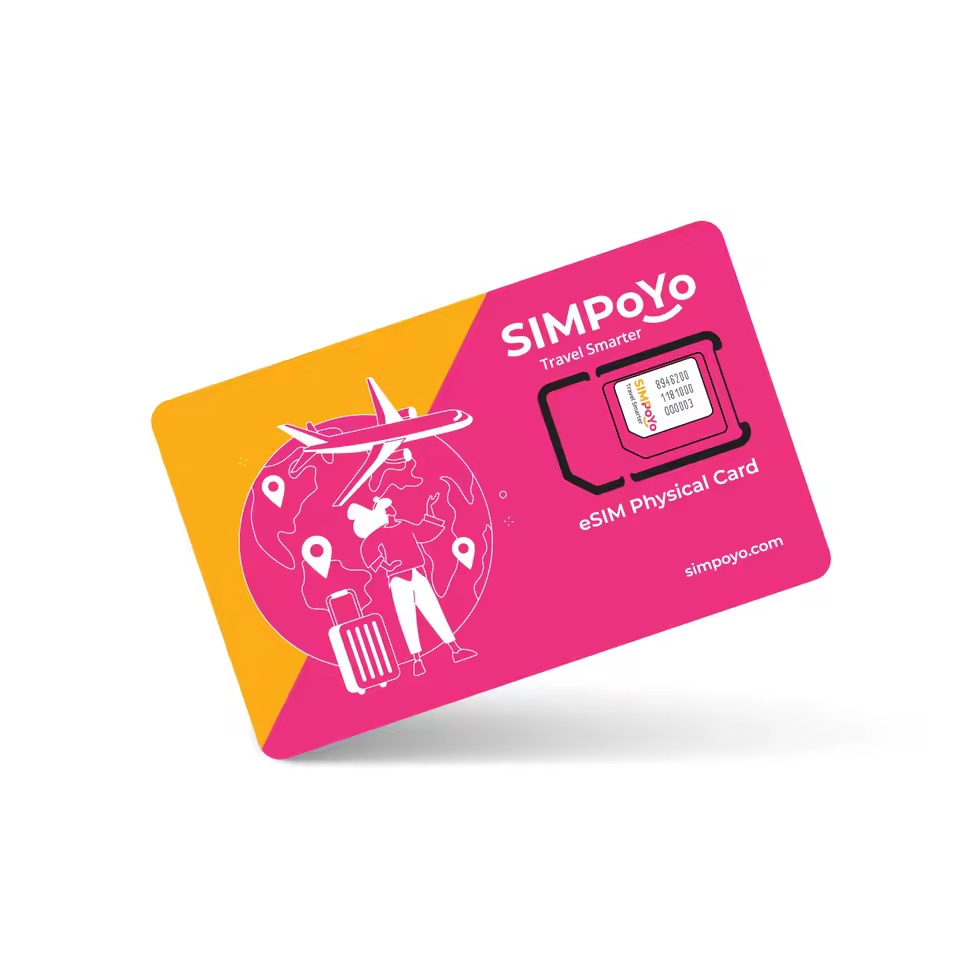 SIMPoYo eSIM - фізична eSIM-карта для GL.iNet роутерів та Android