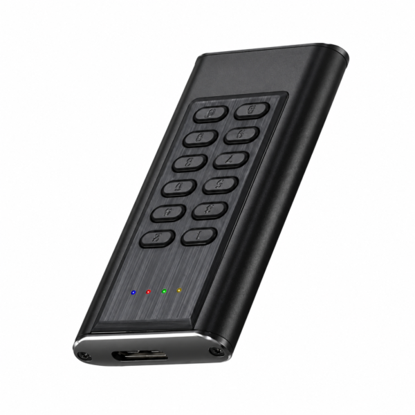Захищений зовнішній HDD 256GB AES256 USB3.0