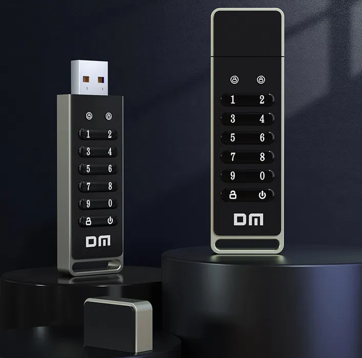 Захищена USB-флешка 32 Гб з апаратним шифруванням, PIN-кодом та функцією самознищення - Зображення 5