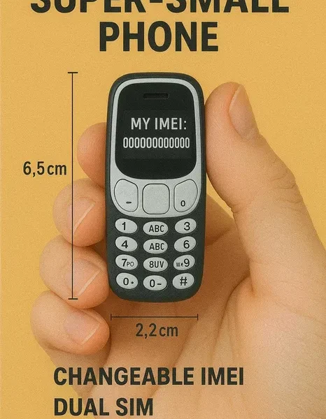 Міні-телефон 2 SIM для активації SIM-карт та отримання SMS
