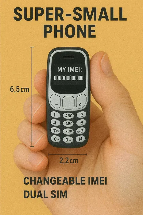 Міні-телефон 2 SIM для активації SIM-карт та отримання SMS