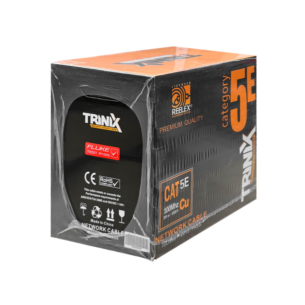 Кабель вита пара FTP CAT5E CU 0.51mm LDPE Outdoor Trinix 305m