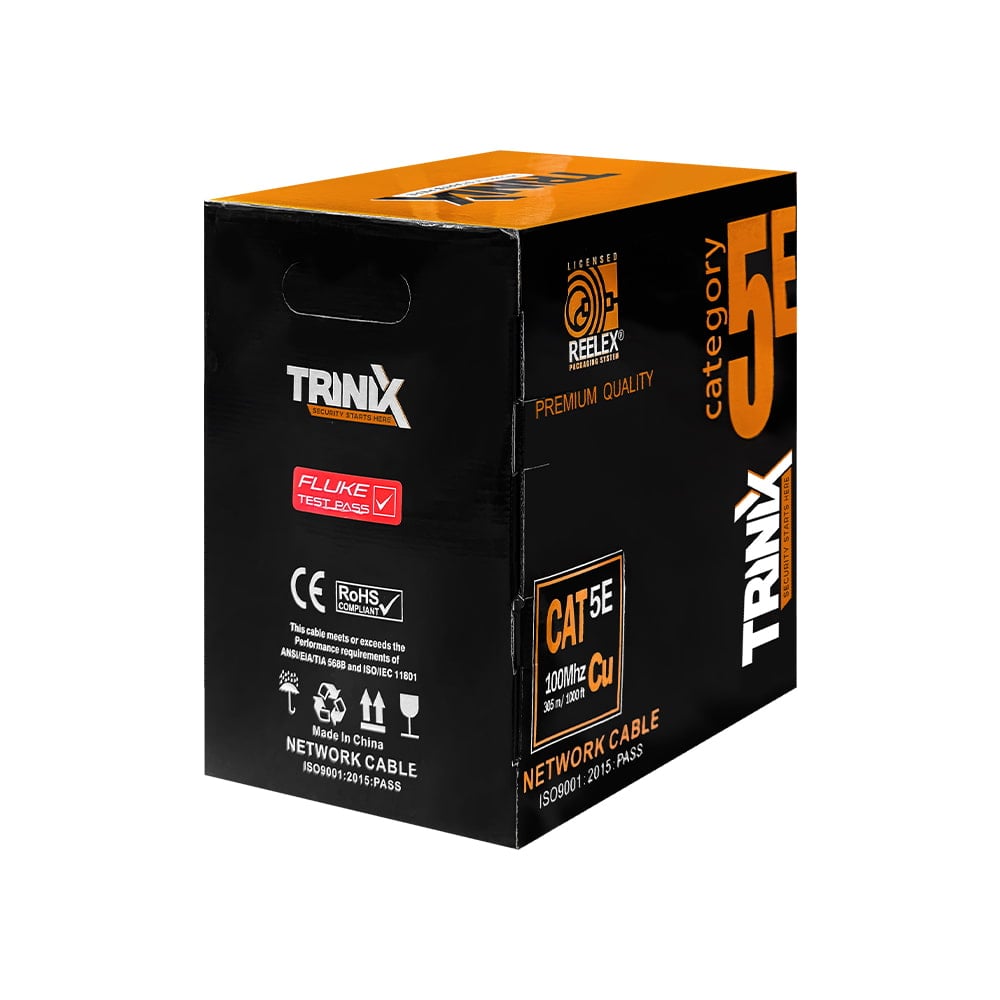 Кабель вита пара UTP CAT5E CU 0.51mm LDPE Outdoor Trinix 305m