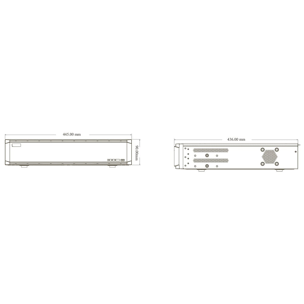 IP-відеореєстратор 32-канальний 12Mp TVT TD-3332H8-B2(320-256)