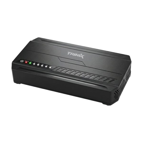 Джерело безперебійного живлення DC UPS Trinix TRX-MUPS-1848 Type-C (24000mAh LiFePo4) 5V/9V/12V/48V/PoE, LiFePo4 4*6Ah, для роутера і медіаконвертера