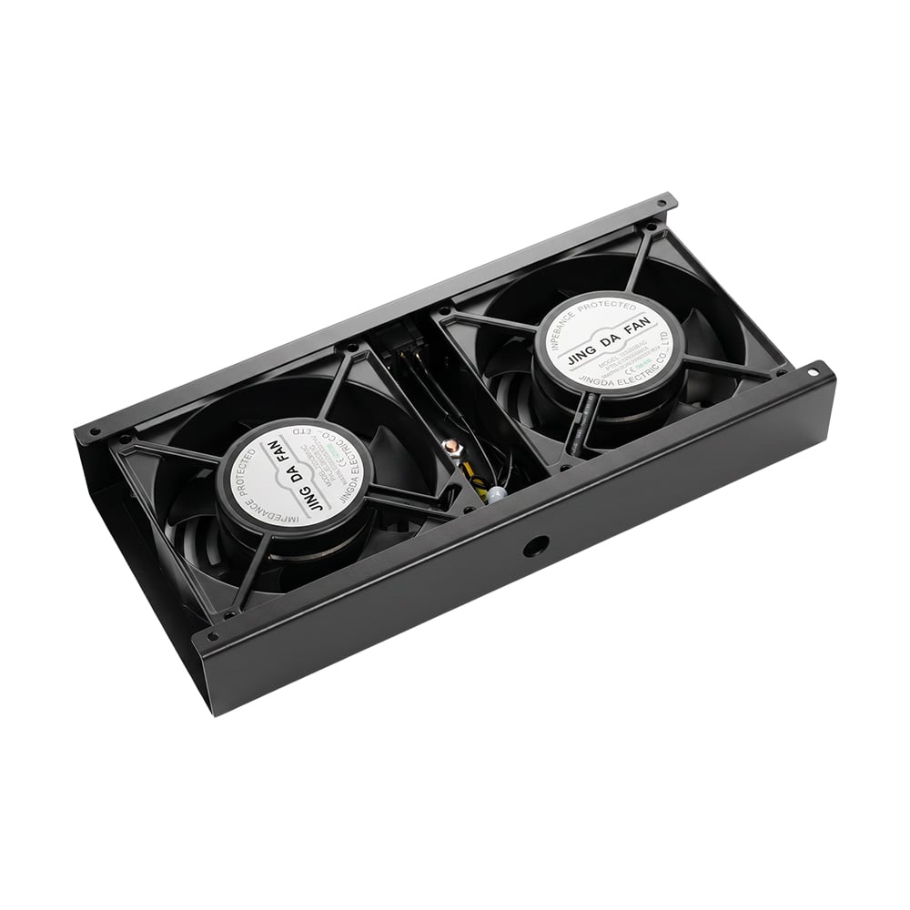 Вентилятор до комутаційних шаф глибиною до 600 мм Trinix TRX-FAN2 Black