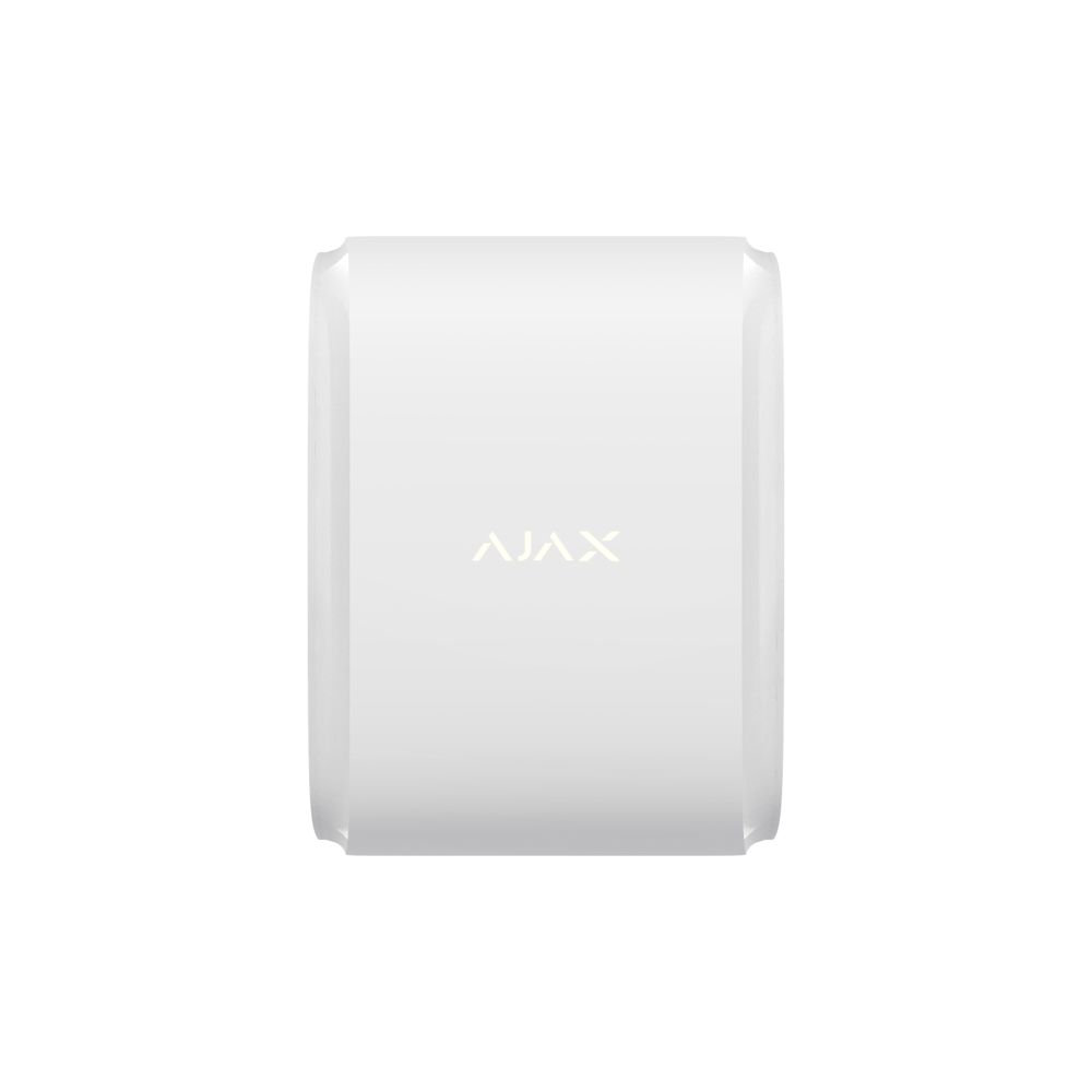 Бездротовий вуличний двонаправлений датчик руху «штора» Ajax DualCurtain Outdoor білий