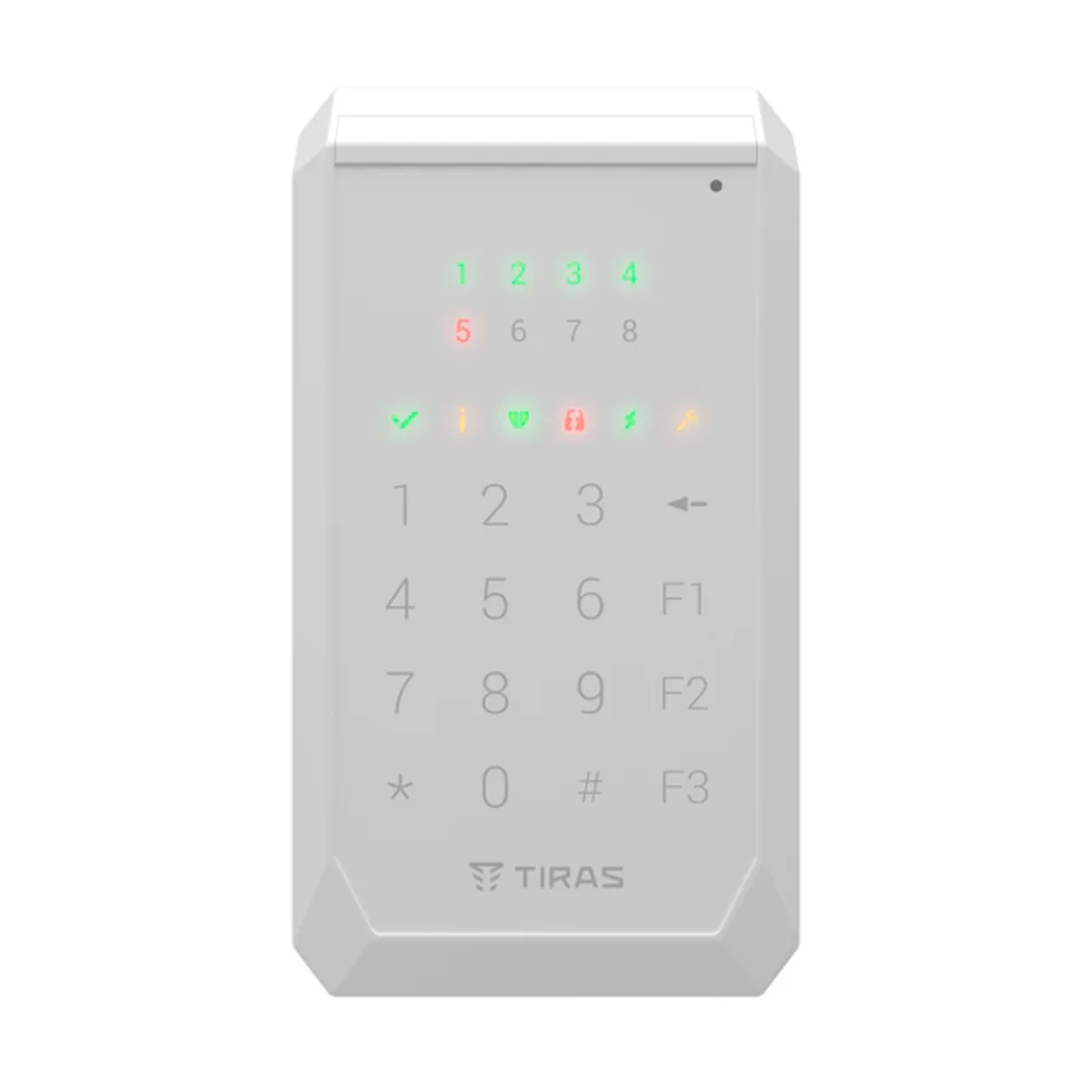 Бездротова клавіатура Tiras X-Pad White