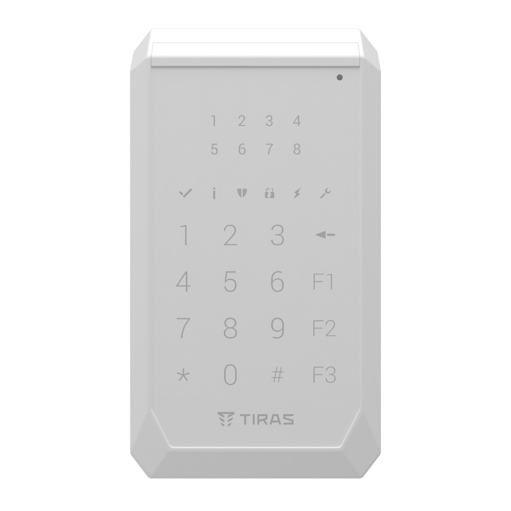 Бездротова клавіатура Tiras X-Pad White