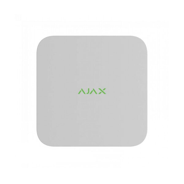 IP-відеореєстратор 8-канальний 8Mp Ajax NVR (8ch) White