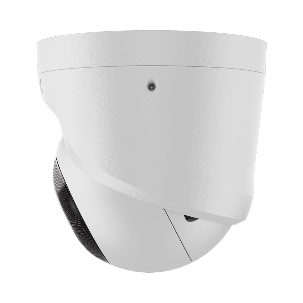 IP-відеокамера 5Mp Ajax TurretCam (5 Mp/2.8 mm) (8EU) ASP White f=2.8mm з мікрофоном