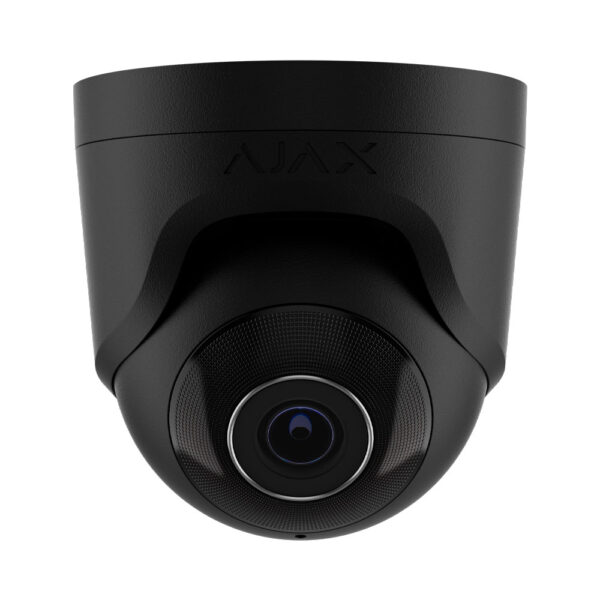 IP-відеокамера 8Mp Ajax TurretCam (8 Mp/4 mm) (8EU) ASP Black f=4mm з мікрофоном
