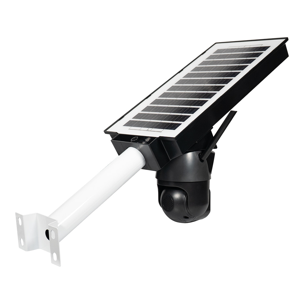 IP PTZ-відеокамера автономна з 4G, прожектором та сонячною панеллю 3Mp+3Mp+3Mp Light Vision VLC-1030IG10ZL/2C (Lamp+Solar) f=4mm, на акумуляторних батареях