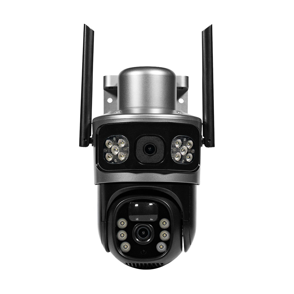 IP PTZ-відеокамера автономна з 4G та сонячною панеллю 3Mp+3Mp Light Vision VLC-9430IG/2C3S (Solar) f=4mm, на акумуляторних батареях