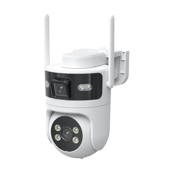 IP PTZ-відеокамера з WiFi 4Mp+4Mp Light Vision VLC-9304WI/2C (Tuya) f=4mm, ІЧ+LED-підсвічування, з мікрофоном