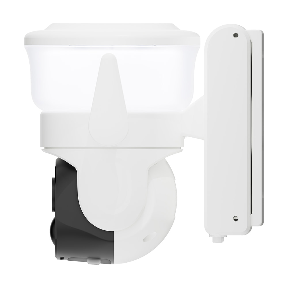 IP PTZ-відеокамера автономна з WiFi, прожектором та сонячною панеллю 3Mp Light Vision VLC-6103WLS White (Lamp+Solar) (CareCam Pro) f=3.6mm, на акумуляторних батареях
