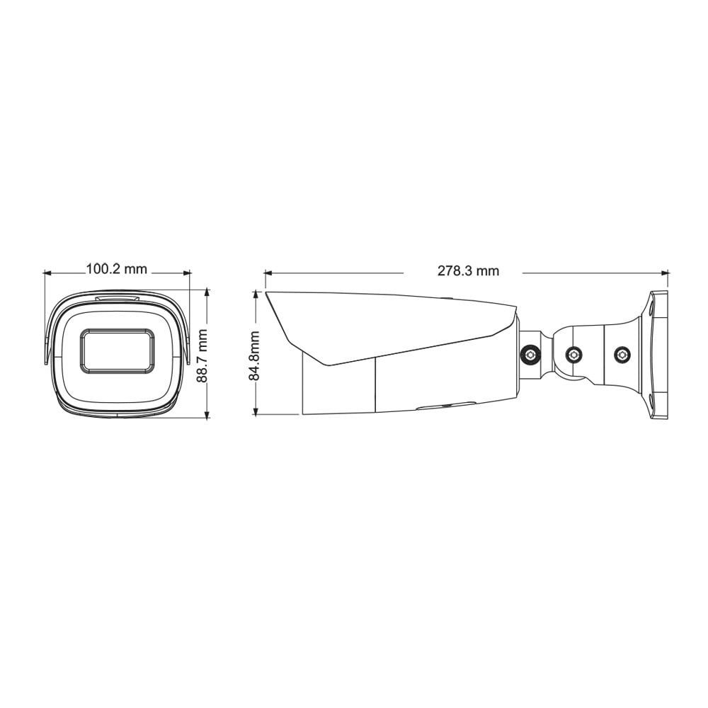 IP-відеокамера 4Mp TVT TD-9443A3BH-A-LR (D/AZ/PE/AR7) f=8-32mm з розпізнаванням номерів