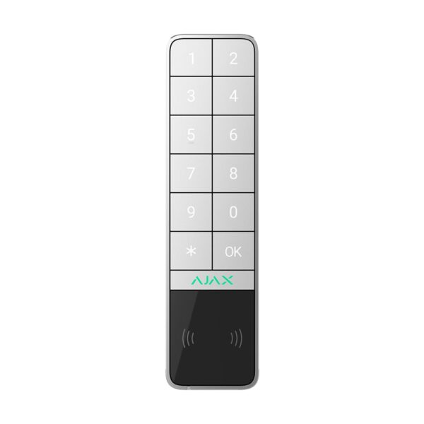Бездротова клавіатура Ajax Keypad Outdoor White вулична IP66