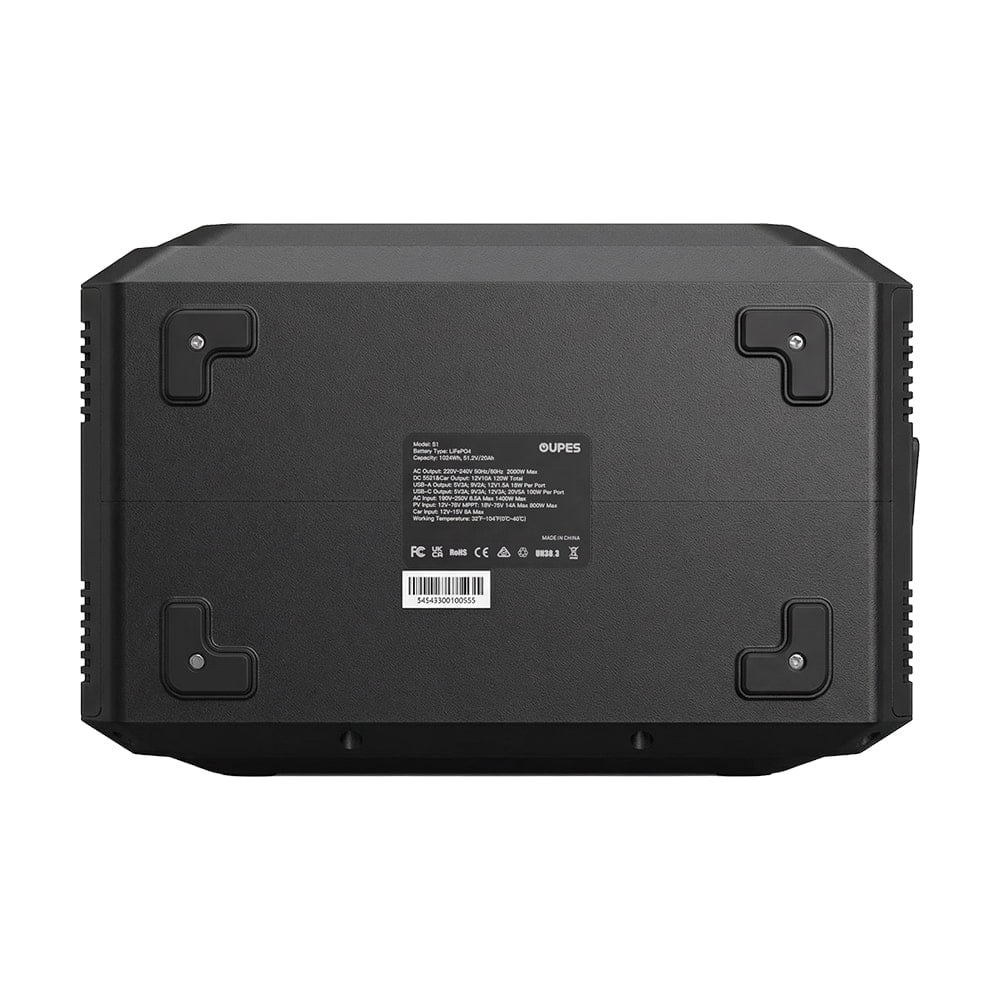 Портативна зарядна станція OUPES Mega 1 S1 2000W 1024Wh LiFePO4