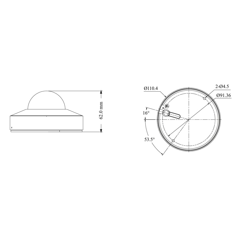 IP-відеокамера 6Mp TVT TD-9567E4B-A(D/PE/AR1) White f=2.8mm з 2 мікрофонами