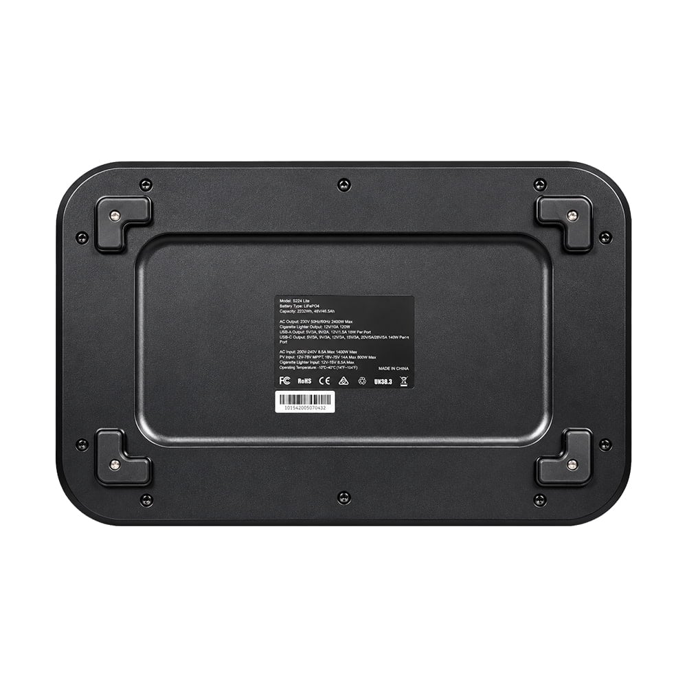 Портативна зарядна станція OUPES S024 Lite 2400W 2232Wh LiFePO4