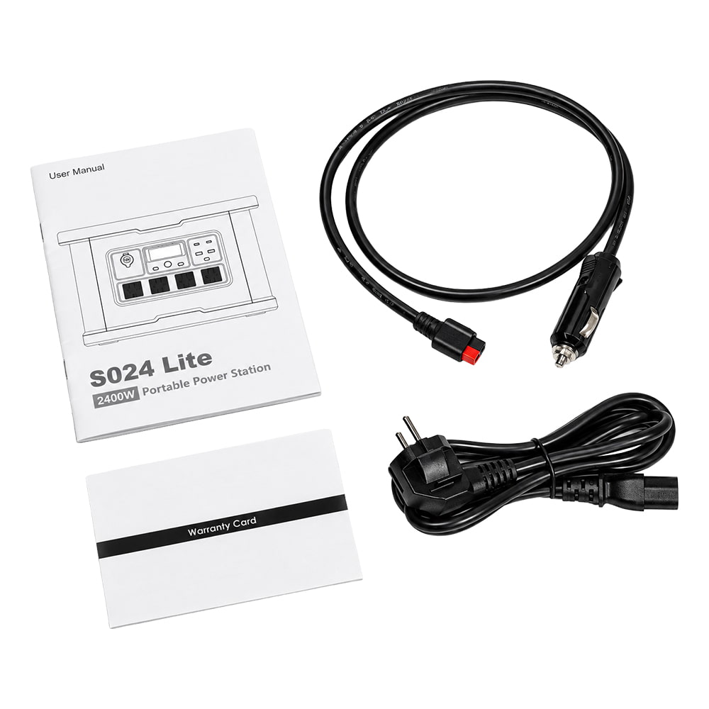 Портативна зарядна станція OUPES S024 Lite 2400W 2232Wh LiFePO4