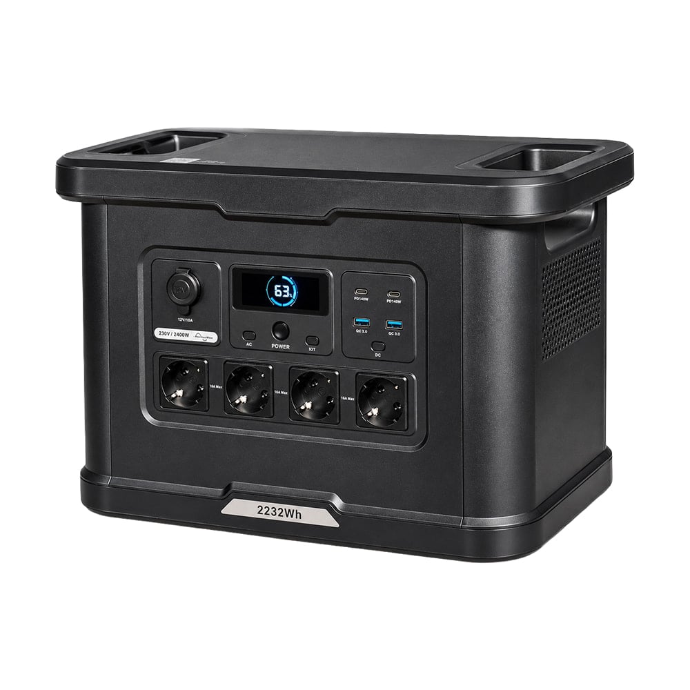 Портативна зарядна станція OUPES S024 Lite 2400W 2232Wh LiFePO4