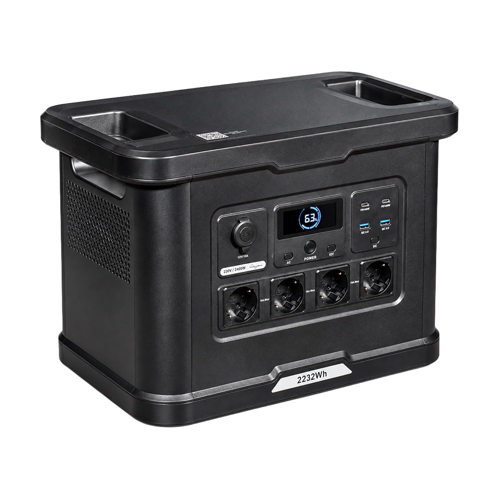 Портативна зарядна станція OUPES S024 Lite 2400W 2232Wh LiFePO4