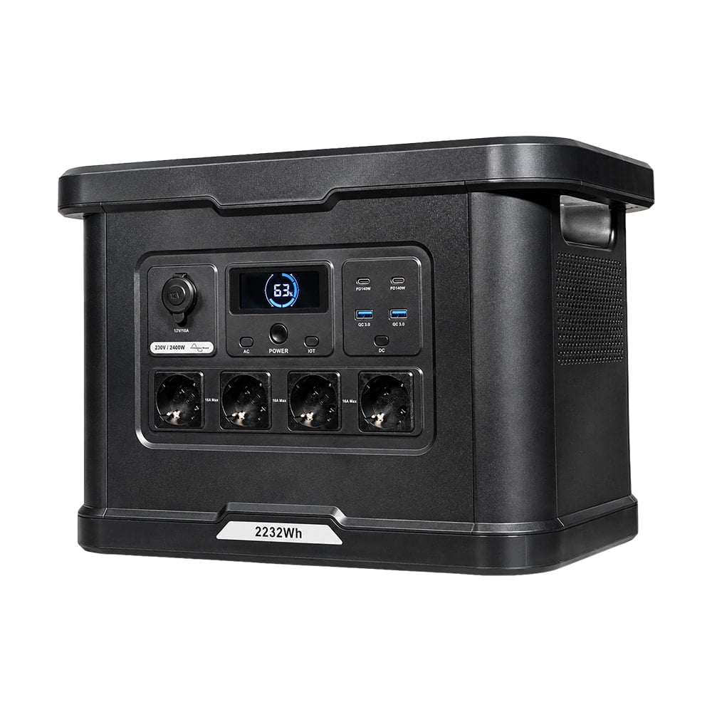 Портативна зарядна станція OUPES S024 Lite 2400W 2232Wh LiFePO4