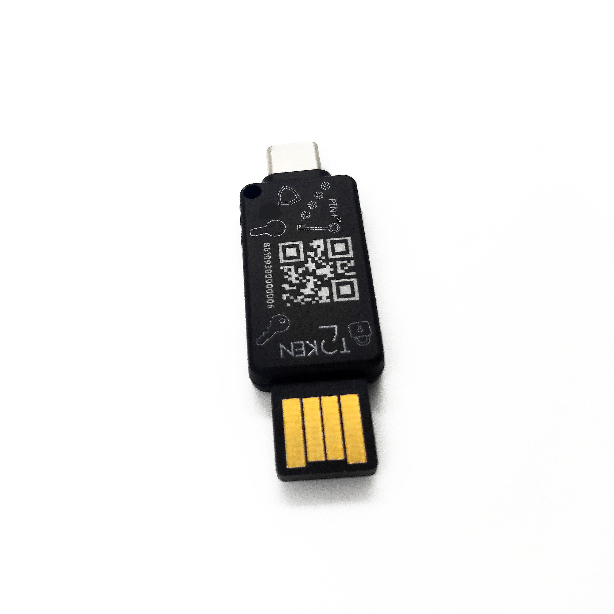 Token2 PIN+ Dual Release3.3 — FIDO2.1 ключ безпеки з PIV, OpenPGP, OTP та USB-A/USB-C