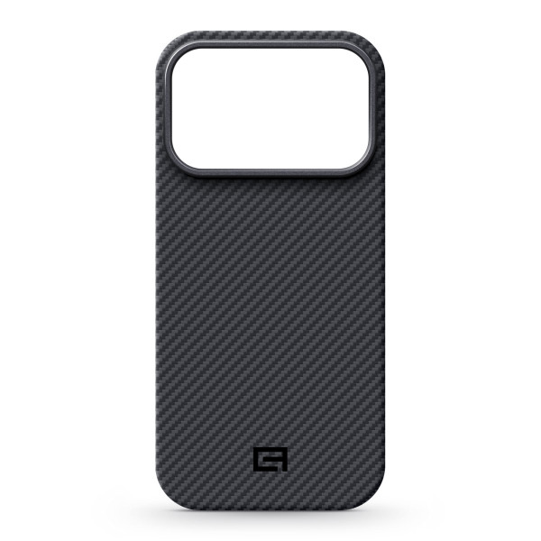 Чохол-накладка Apple iPhone 17 Pro Armorstandart Blackicon Aramid Twill Magcase Black (ARM90149)