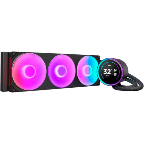 Кулер для ПК NZXT Kraken Elite 360 RGB 2024 Matte Black (RL-KR36E-B2)