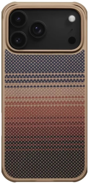 Чохол-накладка Apple iPhone 17 Pro Max Pitaka Aramid Proguard Case Sunset (KI1702MGPM)