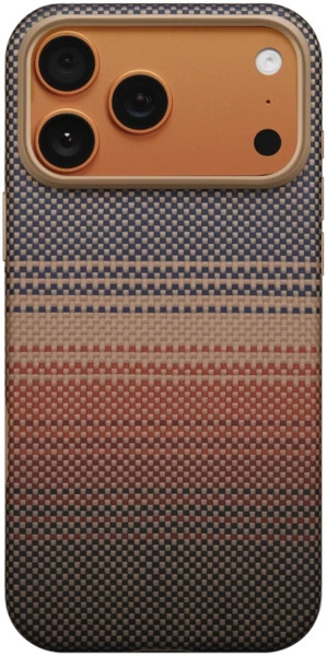 Чохол-накладка Apple iPhone 17 Pro Max Pitaka Aramid Ultraguard Case Sunset (KI1702BPM)