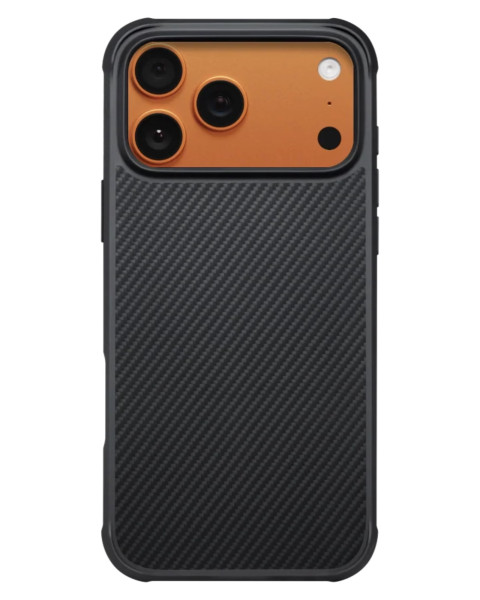 Чохол-накладка Apple iPhone 17 Pro Pitaka Aramid Proguard Case Black Gray (KI1701MGP)