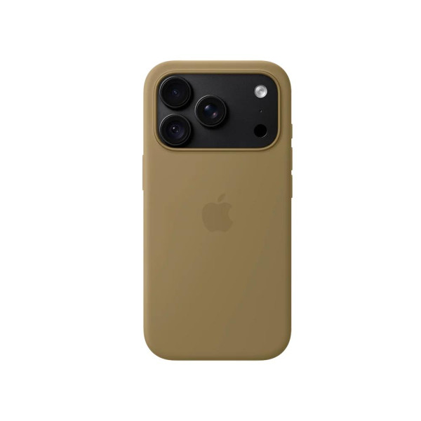 Чохол-накладка Apple iPhone 18 Pro Apple Silicone Case with MagSafe Olive (MK8V4)