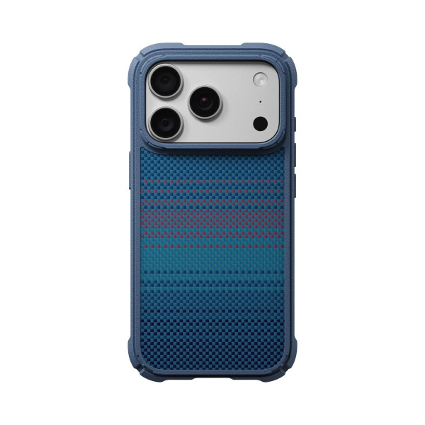 Чохол-накладка Apple iPhone 18 Pro Max Pitaka Cairn Case Midnight (KI1803CPM2)