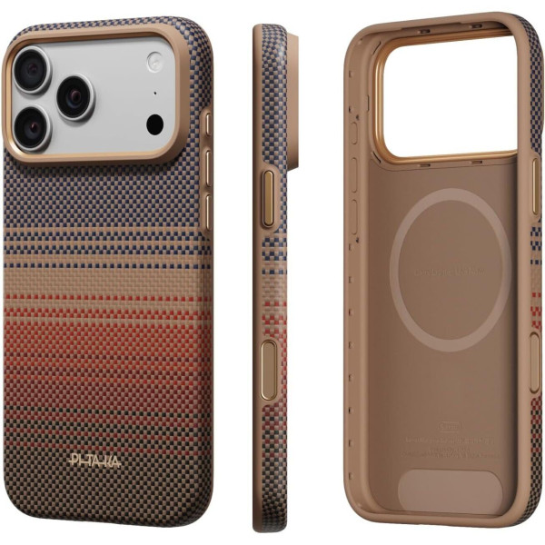 Чохол-накладка Apple iPhone 18 Pro Max Pitaka Summa Case Sunset (KI1802SPM)