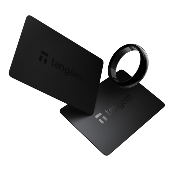 Апаратний криптогаманець Tangem Ring US 11, каблучка та 2 картки, фото 1