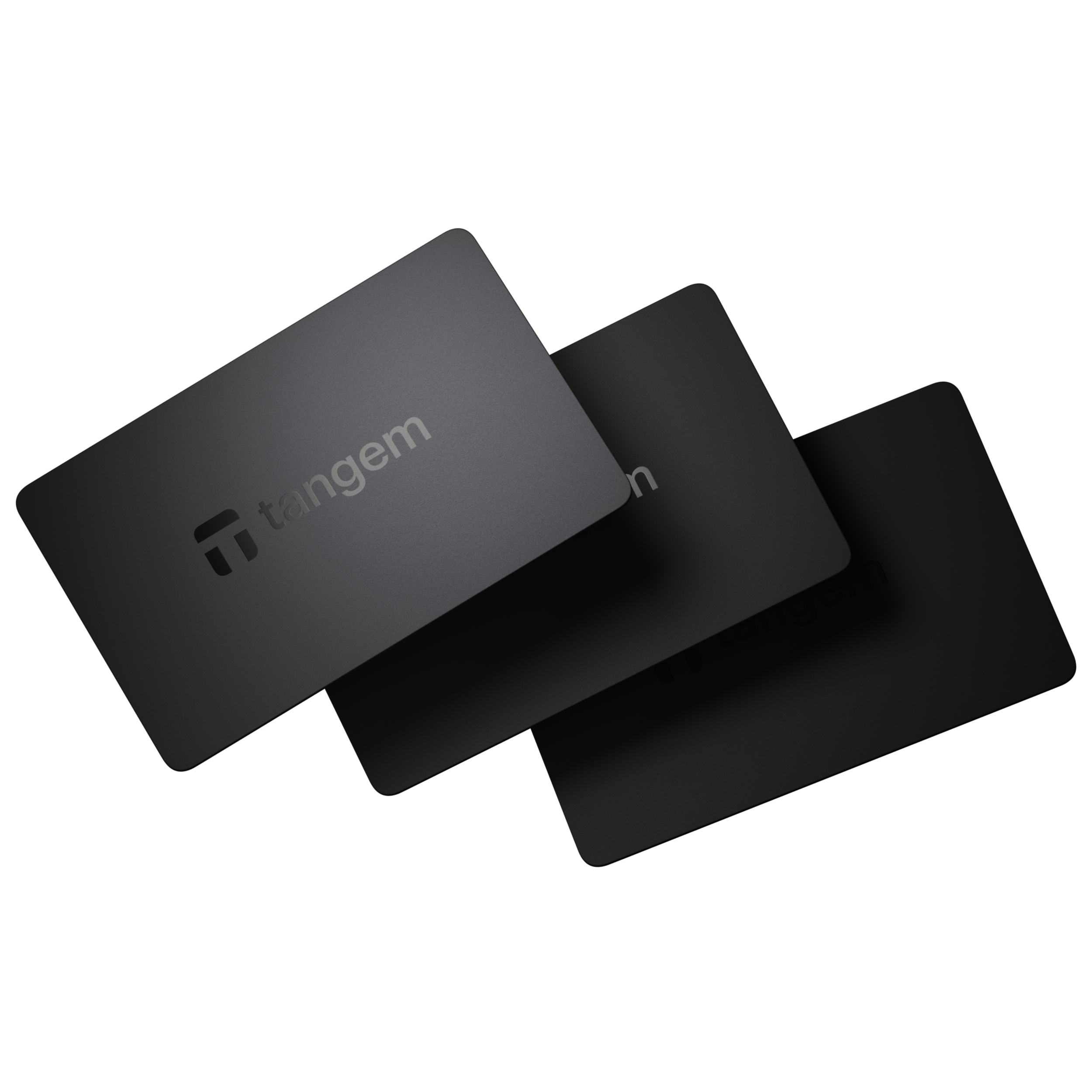 Апаратний криптогаманець Tangem Wallet 2.0 Black, 3 картки, фото 2